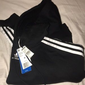 Adidas cropped sweatshirt/hoodie